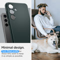 ACS07342 - Galaxy S24 Case Thin Fit in Abyss Green minimal design. form fitted profile for those who want to keep it as simple as possible.