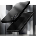ACS07341 - Galaxy S24 Case Thin Fit in Black showing front and back.