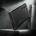 ACS07300 - Galaxy S24 Ultra Case Tough Armor in Black showing the back, partial side and bottom