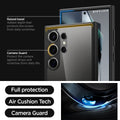 ACS07295 - Galaxy S24 Ultra Case Ultra Hybrid in Matte Black raised bezel added depth that protects the screen from daily scratches. camera guard protect the camera against drops and scratches from daily life. full protection. air cushion tech. camera guard.
