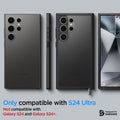 ACS07296 - Galaxy S24 Ultra Case Ultra Hybrid in Frost Black only compatible with s24 ultra. not compatible with galaxy s24 and galaxy s24+
