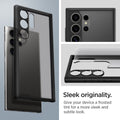 ACS07296 - Galaxy S24 Ultra Case Ultra Hybrid in Frost Black sleek originality. Give your device a frosted tint for a more sleek and subtle look.