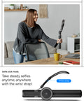 AMP09534 - s581w selfie stick magfit in black selfie stick mode. take steady selfies anytime, anywhere with the wrist strap.