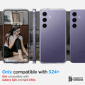 ACS07323 - Galaxy S24 Plus Case Liquid Crystal in Crystal only compatible with S24+ not compatible with galaxy s24 and s24 ultra.