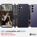 ACS07324 - Galaxy S24 Plus Case Liquid Crystal in Space Crystal only compatible with S24+ not compatible with galaxy s24 and s24 ultra.