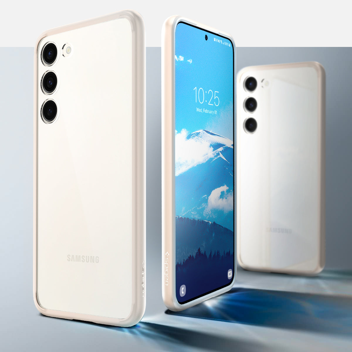 ACS06086 - Galaxy S23 Case Ultra Hybrid in sand beige