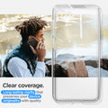 ACS05714 - Galaxy S23 Case Ultra Hybrid in crystal clear Clear coverage long lasting clarity that preserves your device originality with quality.