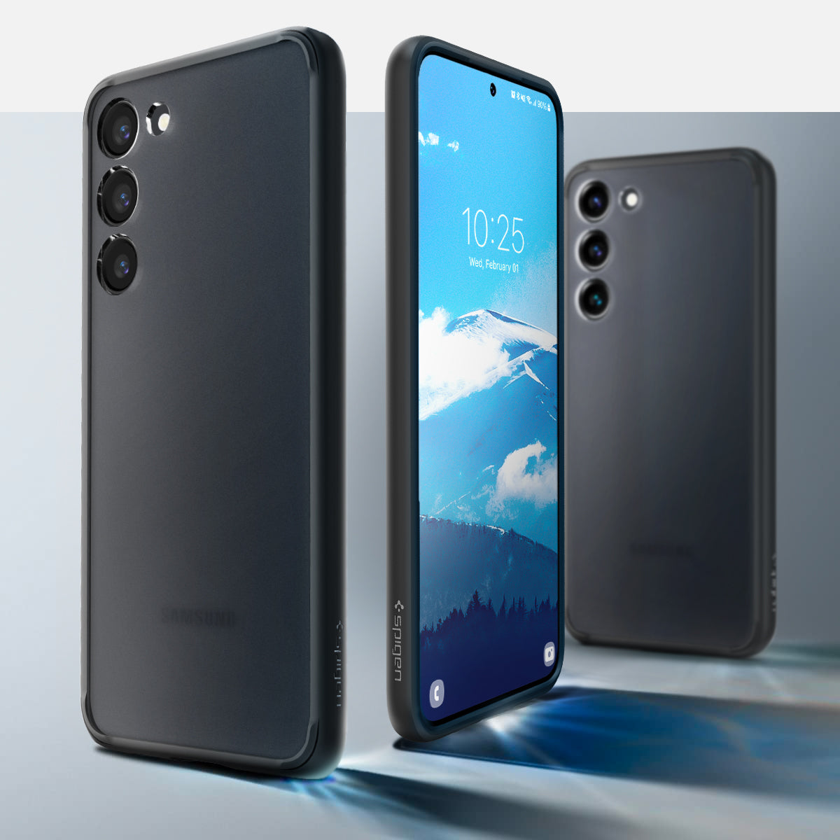 ACS05716 - Galaxy S23 Case Ultra Hybrid in frost black