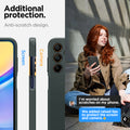 ACS07247 - Galaxy A15 5G Case Liquid Air in Abyss Green additional protection. Anti scratch design. Daily protection.