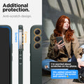 ACS06101 - Galaxy A54 5G Case Liquid Air in Abyss Green additional protection. Anti scratch design. Daily protection.