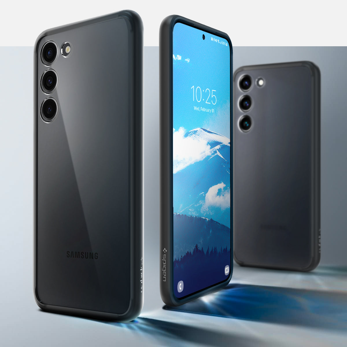 ACS05669 - Galaxy S23 Plus Case Ultra Hybrid in black