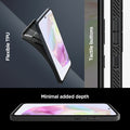 ACS07519 - Galaxy A35 5G Case Liquid Air in Matte Black flexible TPU, tactile buttons, Minimal added depth