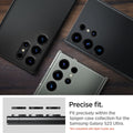 AGL05950 - Galaxy S23 Ultra EZ Fit Optik Pro Lens Protector in black precise fit. fit precisely within the spigen case collection for the samsung galaxy s23 ultra. *Not compatible with optik crystal case.