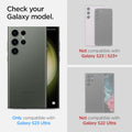 AGL06167 - Galaxy S23 Ultra EZ Fit Optik Pro Lens Protector in lavender check your galaxy model. Only compatible wirh galaxy S23 Ultra. Not compatible with Galaxy S23, S23+. Not compatible with galaxy S22 Ultra.