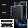 ACS05622 - Galaxy S23 Ultra Case Ultra Hybrid S in crystal clear raised bezel added depth that protects the screen from daily scratches. camera guard protect the camera against drops and scratches from daily life. full protection. air cushion tech. camera guard.