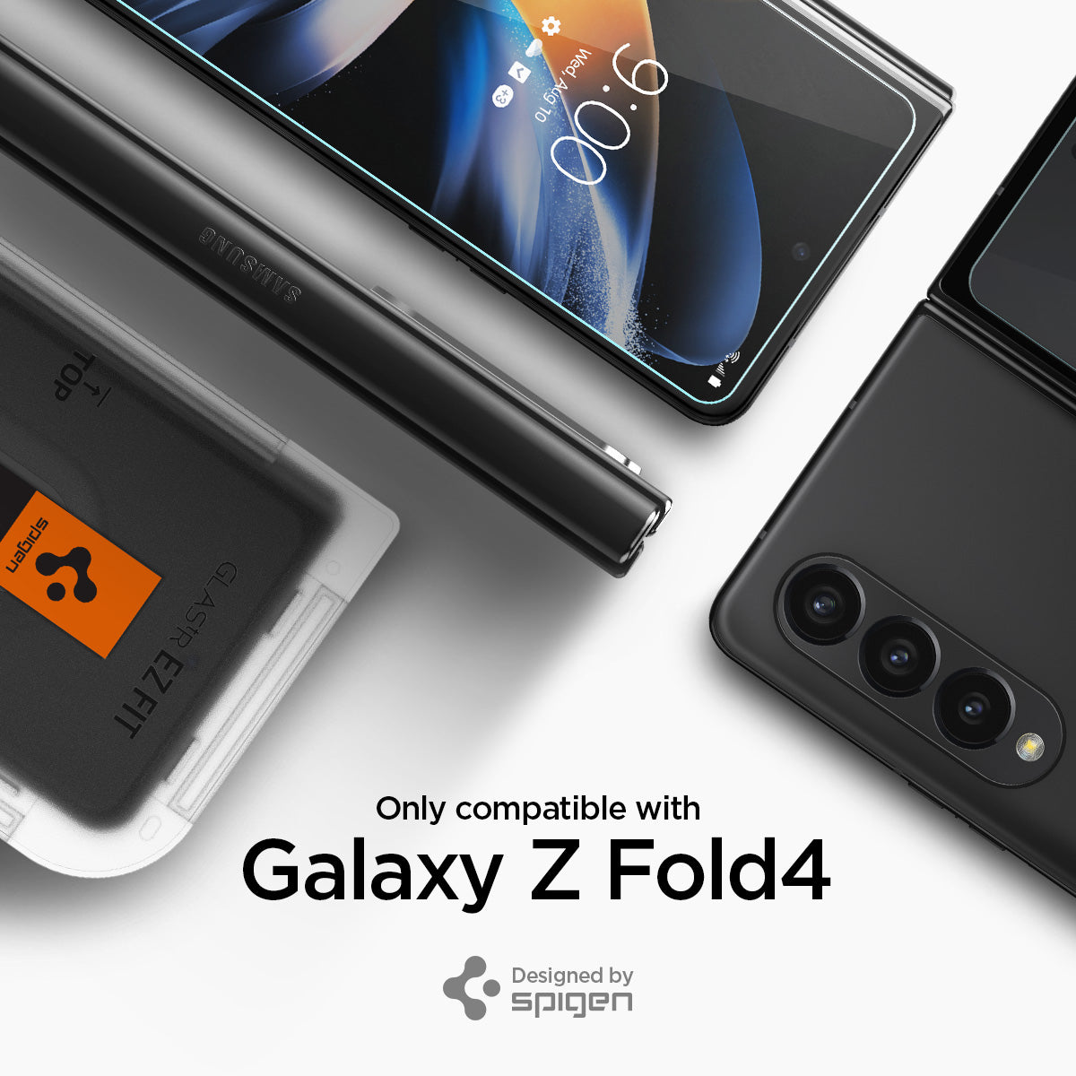 AGL05543 - Galaxy Z Fold 4 Series GLAS.tR EZ Fit only compatible with galaxy Z fold4.