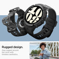 ACS06501 - Galaxy Watch 6 (40mm) Case Rugged Armor Pro in black rugged design. stay rugged around the clock with timeless aesthetics.