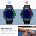 ACS06501 - Galaxy Watch 6 (40mm) Case Rugged Armor Pro in black stay in touch. swipe directly along the edge of the bezel to easily navigate the home screen.