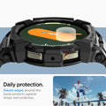 ACS08336 - Galaxy Watch 7 (40mm) Rugged Armor Pro in Matte Black daily protection. raised edges around the bezels protects against drops and scratches.