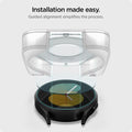 AGL03429 - Galaxy Watch 5/4 (44mm) Screen Protector EZ FIT GLAS.tR Installation made easy. guided alignment simplifies the process.