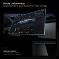 AGL07679 - Tesla Cybertruck (2024-2026) Protector GLAS.tR EZ Fit Anti-Glare in Clear Matte showing precise craftsmanship. Engineered to fit your display from edge to edge. Seamless design flush fitment keeps your display flawless.