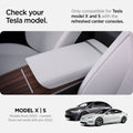 ACP06952 - Tesla Model S & X Center Console Organizer Tray in black check your tesla model only compatible for tesla model X and S with the refreshed center consoles. Model X,S  Models from 2022 ~ current. does not work with pre 2022.