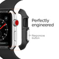 062CS24469 - Apple Watch Series (Apple Watch (45mm)) Case Rugged Armor in black has perfectly engineered. It has a responsive button.