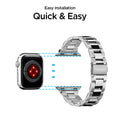 061MP25943 - Apple Watch Series (Apple Watch (41mm)/Apple Watch (38mm)) Watch Band Modern Fit in silver quick and easy installation.