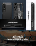 ACS09592 - Xperia 10 VII Rugged Armor in Black precise design. Tactile buttons. Essential before anything else.