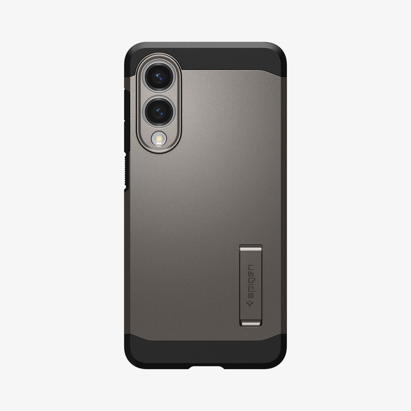 ACS09423 - Galaxy S25 Edge Case Tough Armor AI (MagFit) in Gunmetal showing the back