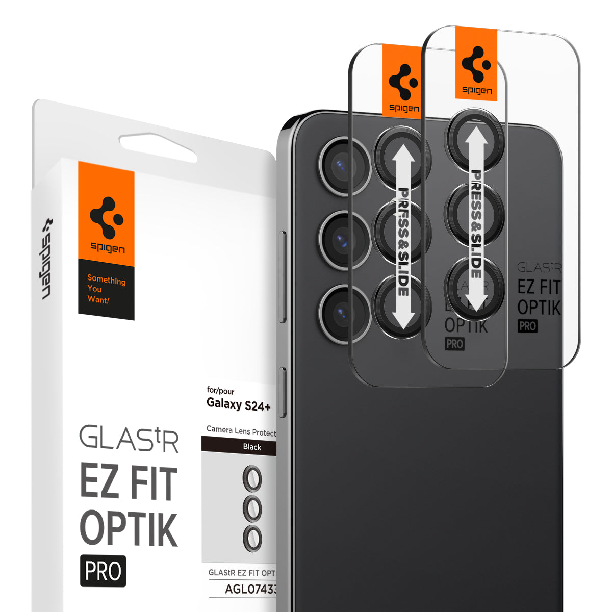 Szkło Spigen Glas.tR z aplikatorem EZ Fit 2-Pack do Galaxy S24 Ultra   8809971224116