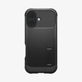 ACS09653 - iPhone 17 Slim Armor (MagFit) in Black showing the back