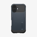 ACS09652 - iPhone 17 Slim Armor (MagFit) in Metal Slate showing the back
