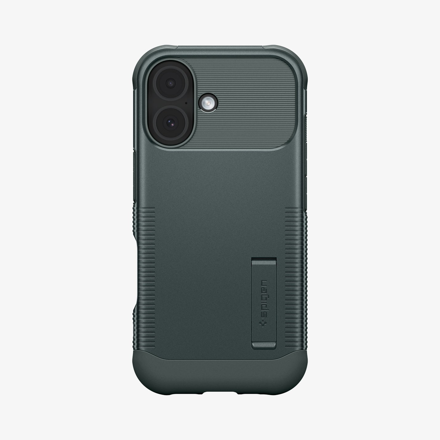 ACS09688 - iPhone 17 Slim Armor (MagFit) in Abyss Green showing the back