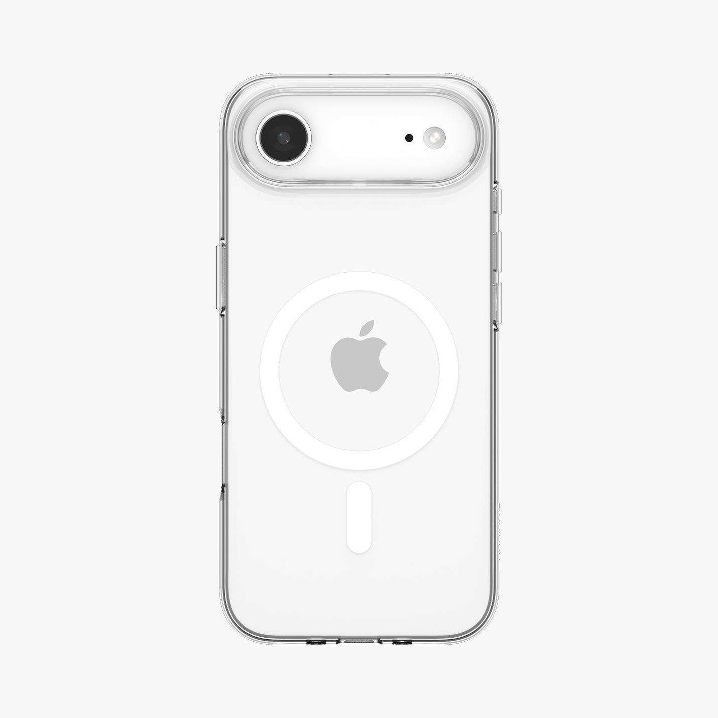 ACS09615 - iPhone 17 Air Crystal Flex (MagFit) in Clear White showing the back