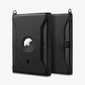 AFA08852 - Passport Holder AirTag in Black showing the front, partial back and sides
