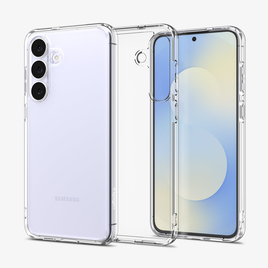 ACS10026 - Galaxy S25 FE Series Ultra Hybrid in Crystal Clear showing the back