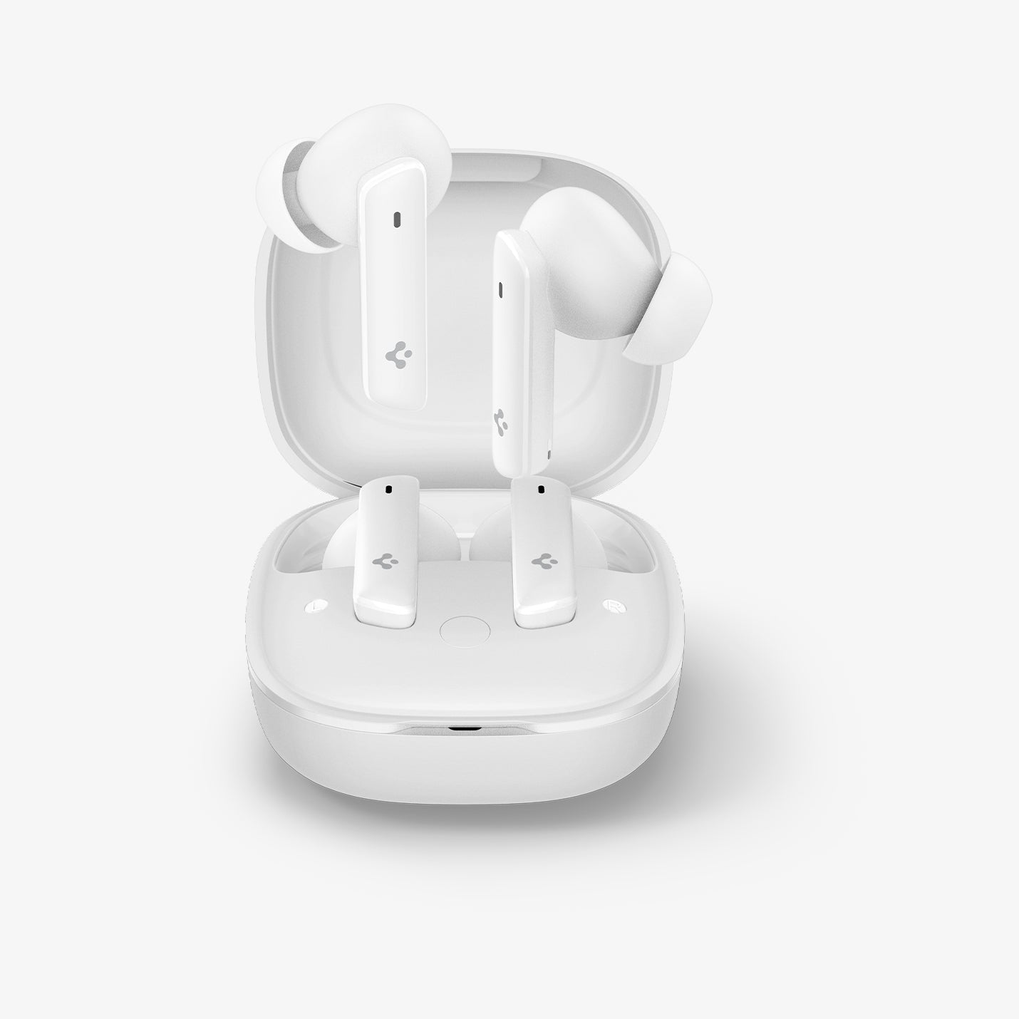 ASD07964 - Spigen True Wireless Earbuds SA2402 in White showing the inner