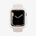 062CS24471 - Apple Watch (45mm) Rugged Armor in White showing the front and partial sides
