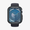 ACS07380 - Apple Watch (45mm) Rugged Armor in Dark Gray showing the front and partial sides