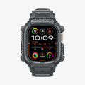 ACS07390 - Apple Watch (49mm) Rugged Armor Pro in Dark Gray showing the front