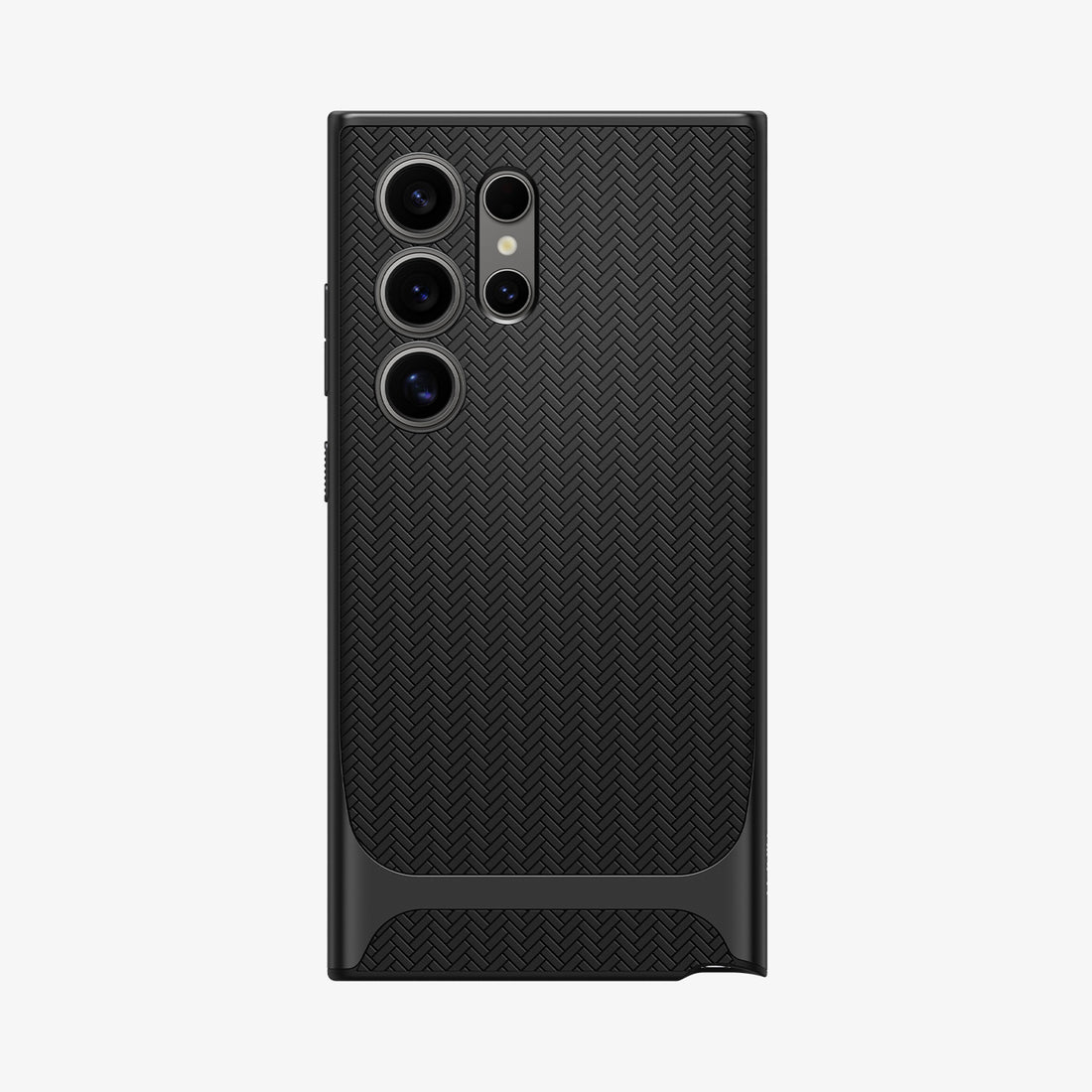 ACS07304 - Galaxy S24 Ultra Case Neo Hybrid in Black showing the back