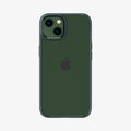 ACS04562 - iPhone 13 Case Ultra Hybrid in Midnight Green showing the back