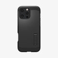 ACS08146 - iPhone 16 Pro Case Tough Armor AI (MagFit) in Black showing the back