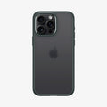 ACS06569 - iPhone 15 Pro Max Case Ultra Hybrid in frost green showing the back
