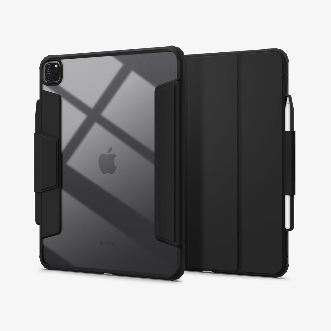 ACS07766 - iPad Pro 12.9-inch Case Air Skin Pro in Gray showing the back and front