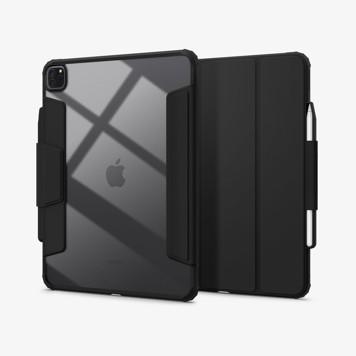 ACS07766 - iPad Pro 12.9-inch Case Air Skin Pro in Gray showing the back and front