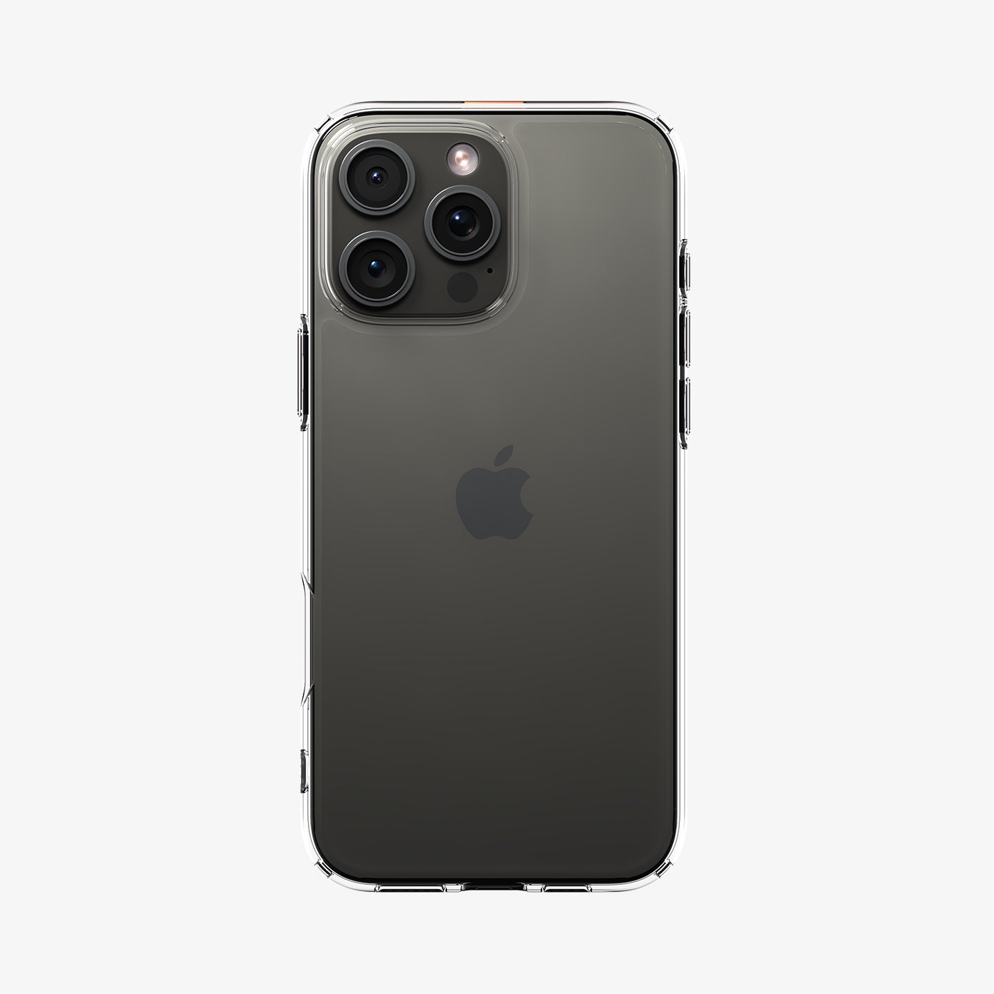 ACS08121 - iPhone 16 Pro Case Ultra Hybrid in Crystal Clear showing the back