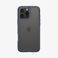 ACS08126 - iPhone 16 Pro Case Ultra Hybrid in Navy Blue showing the back