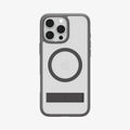 ACS08380 - iPhone 16 Pro Case Ultra Hybrid S (MagFit) in Frost Gray showing the back
